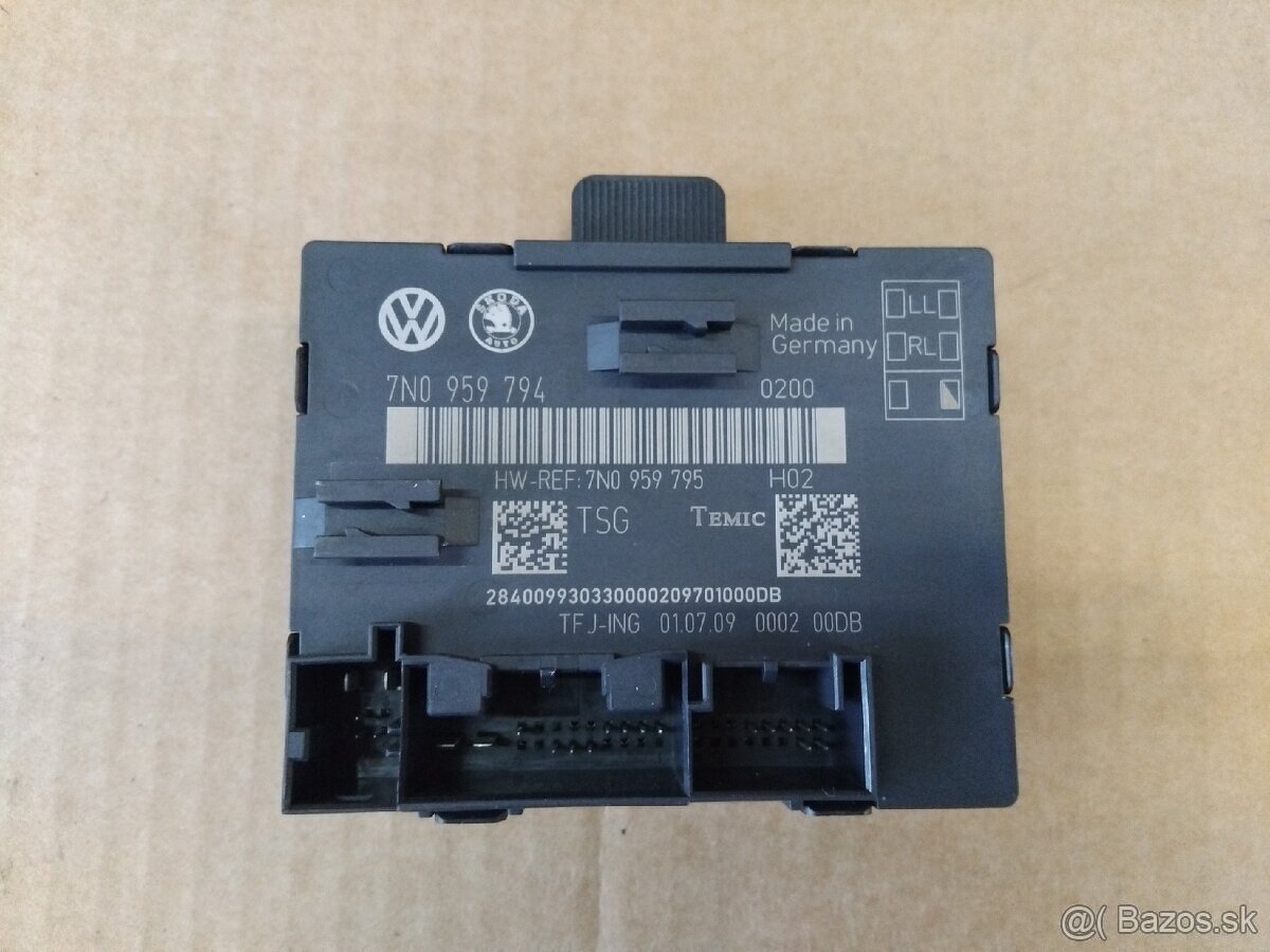 jednotka dverí Superb 2, Yeti - 2