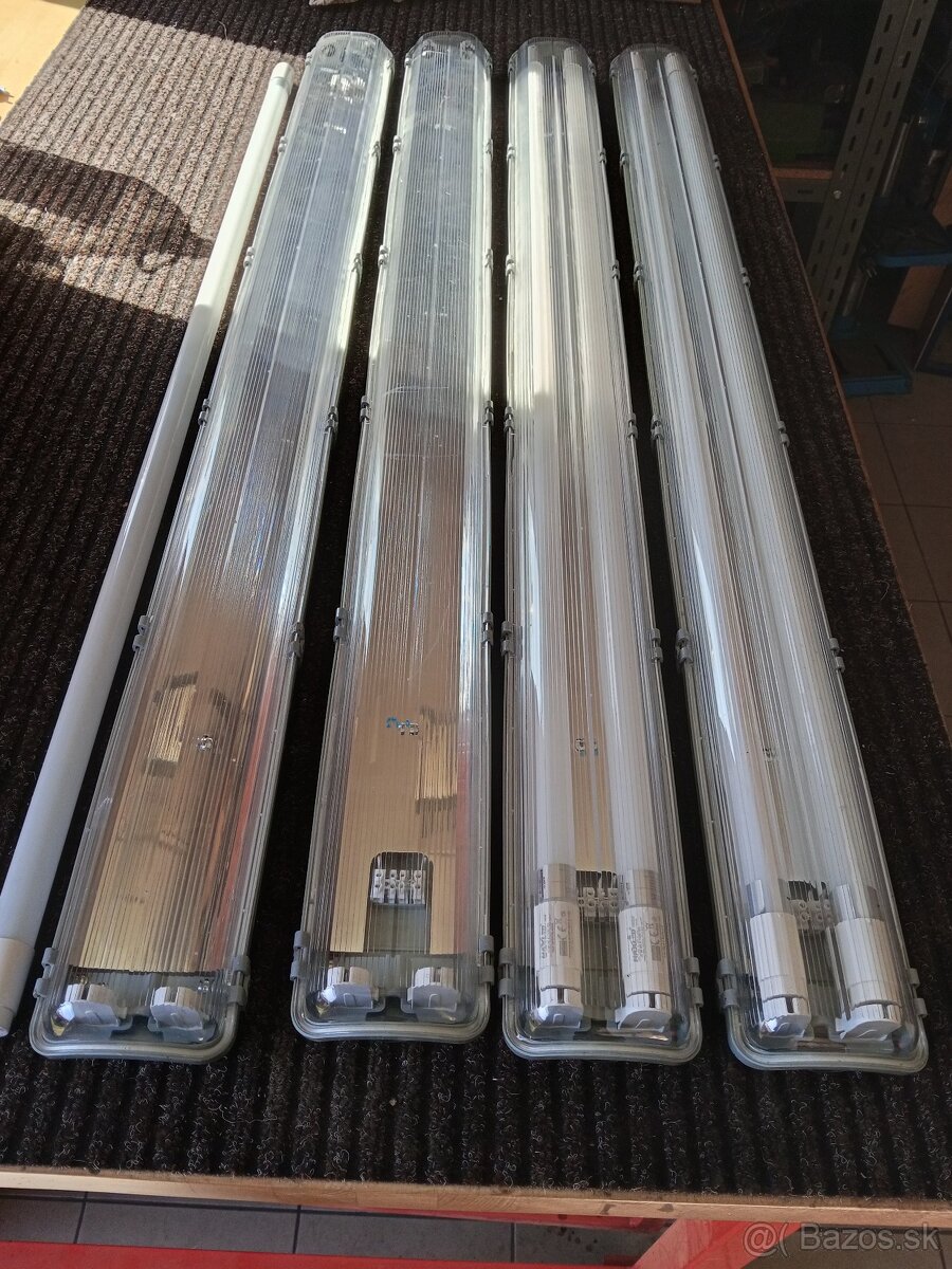 Stropné protiprašné led svetlá 120cm - 2