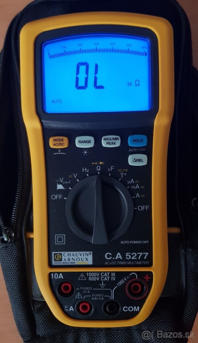 Profesionálny multimeter Chauvin Arnoux c.a 5277 - 2