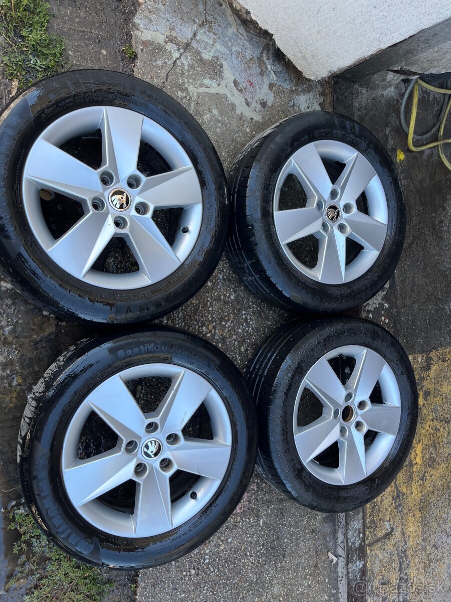 5x112 R16 original Škoda - 2