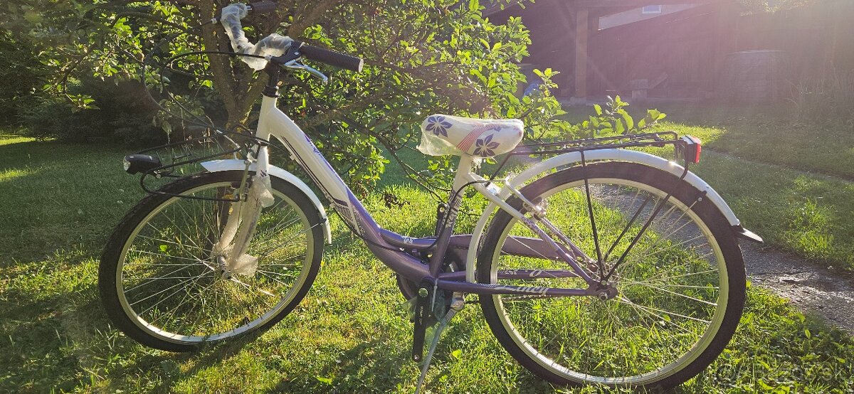 Dievčenský cestný bicykel - 2