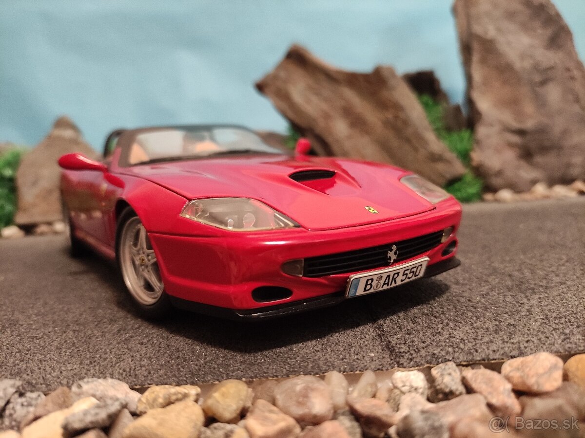 prodám model 1:18 Ferrari 550 Barchetta - 2