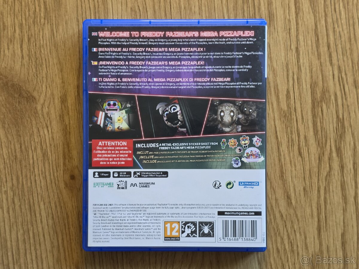 Hra na PS5 - Five Night at Freddy's Security Breach - 2