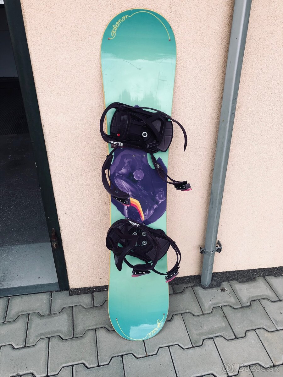 Snowboard Salomon+ boty Burton - 2
