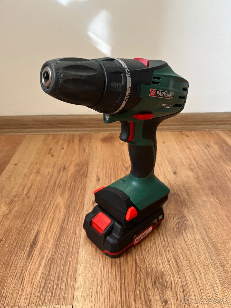 Adaptér Parkside X20V Team → PABS 18-Li B2 + ďalšie adaptéry - 2