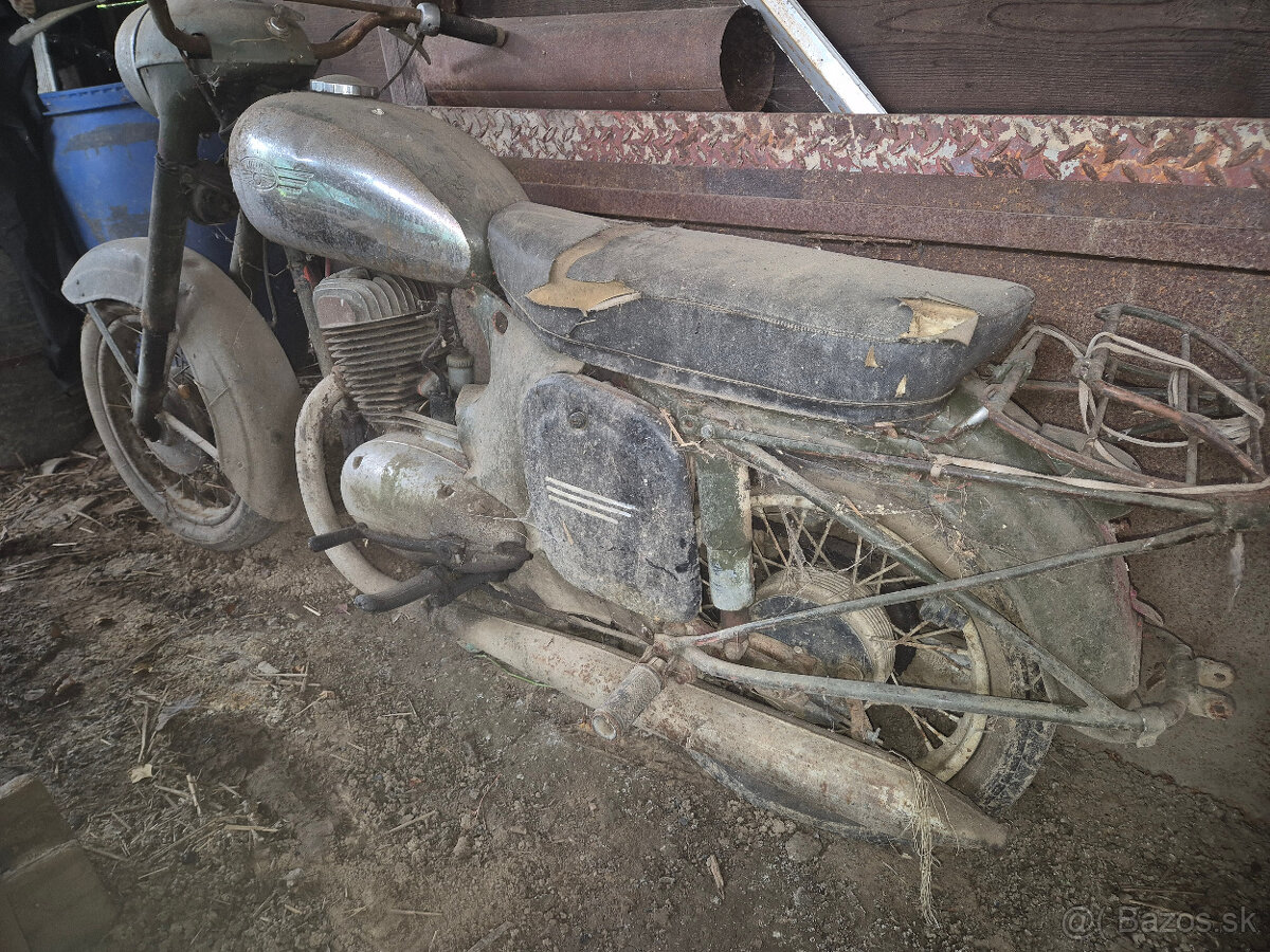 Predám Jawu 250 + ND, bez TP - 2