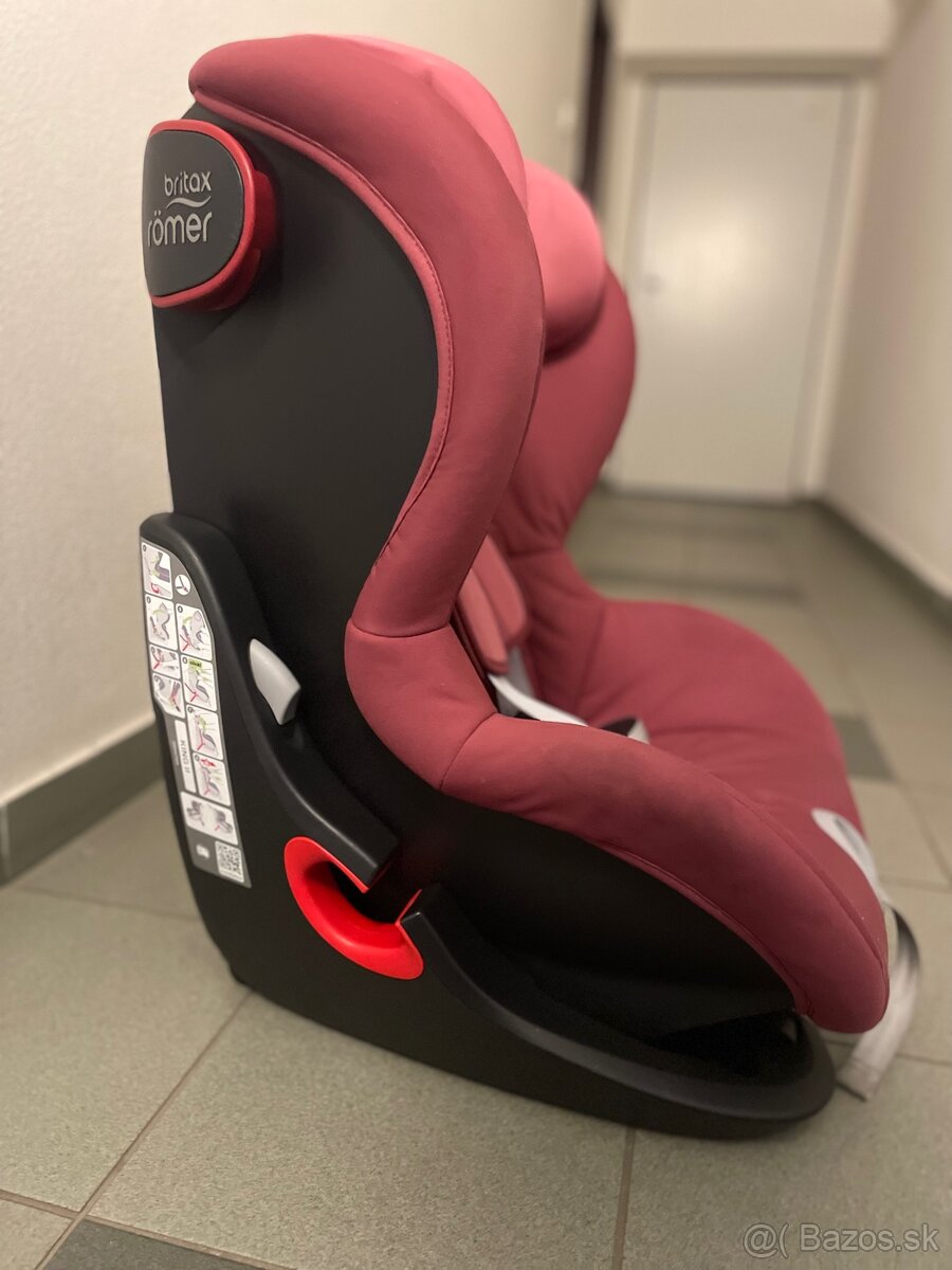 Detská autosedačka Romer Black Series King II 9-18 kg - 2