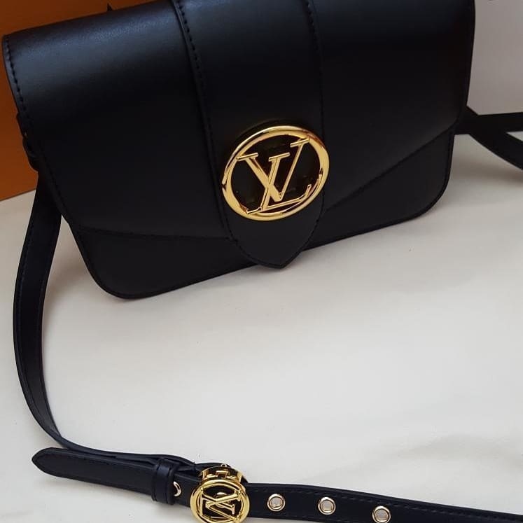 Nová Louis Vuitton Pont čierna crossbody - 2