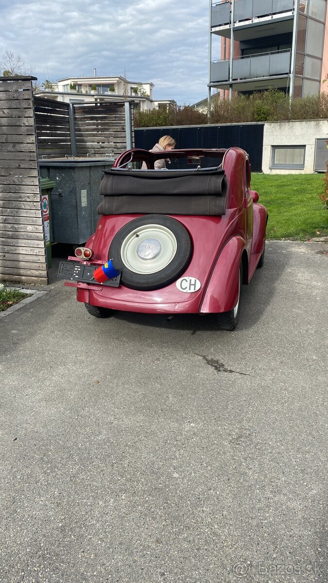 FIAT TOPOLINO – veterán z roku 1947 - 2