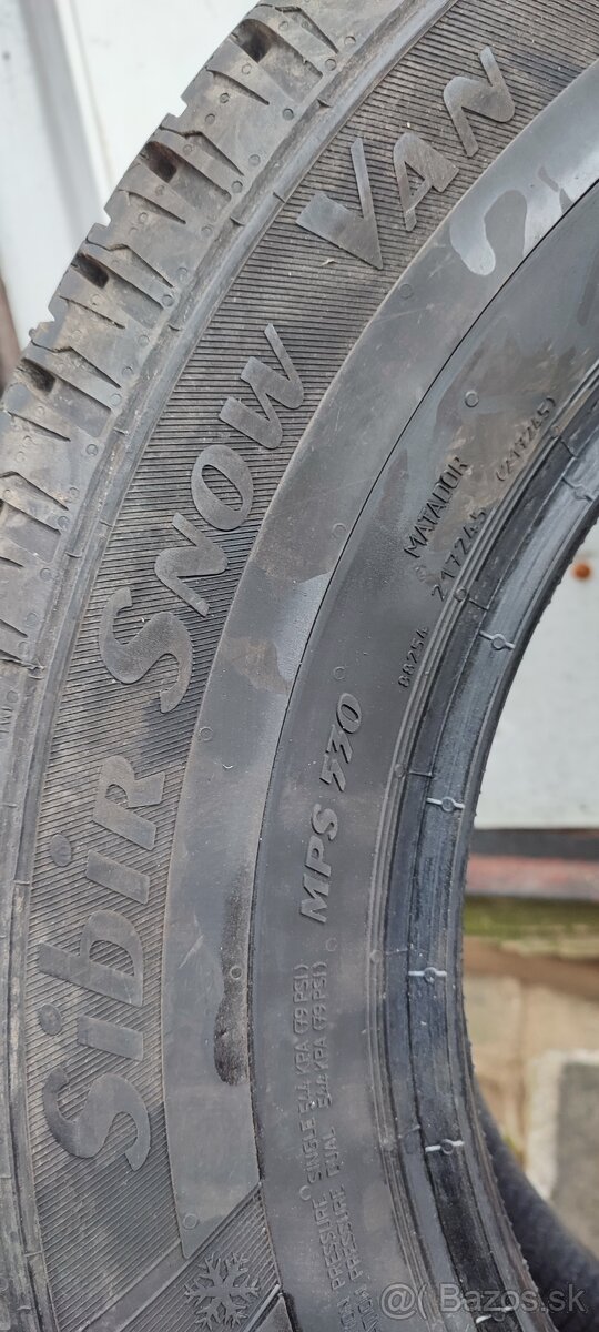 ⭐ Zimné C-čkové Matador 225/65 R 16 C ⭐ - 2