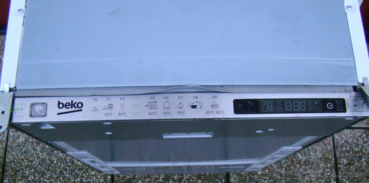 UMýVAčKA RIADU BEKO šírka 45 CM - 2