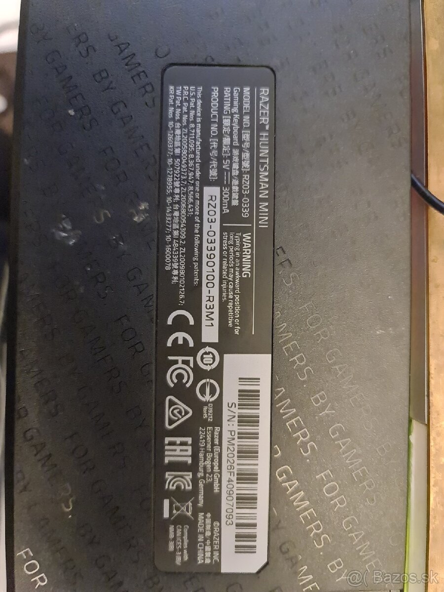 razer huntsman mini purple switch - 2