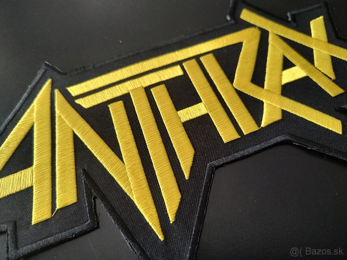 ANTHRAX nášivka veľka na chrbát - 2