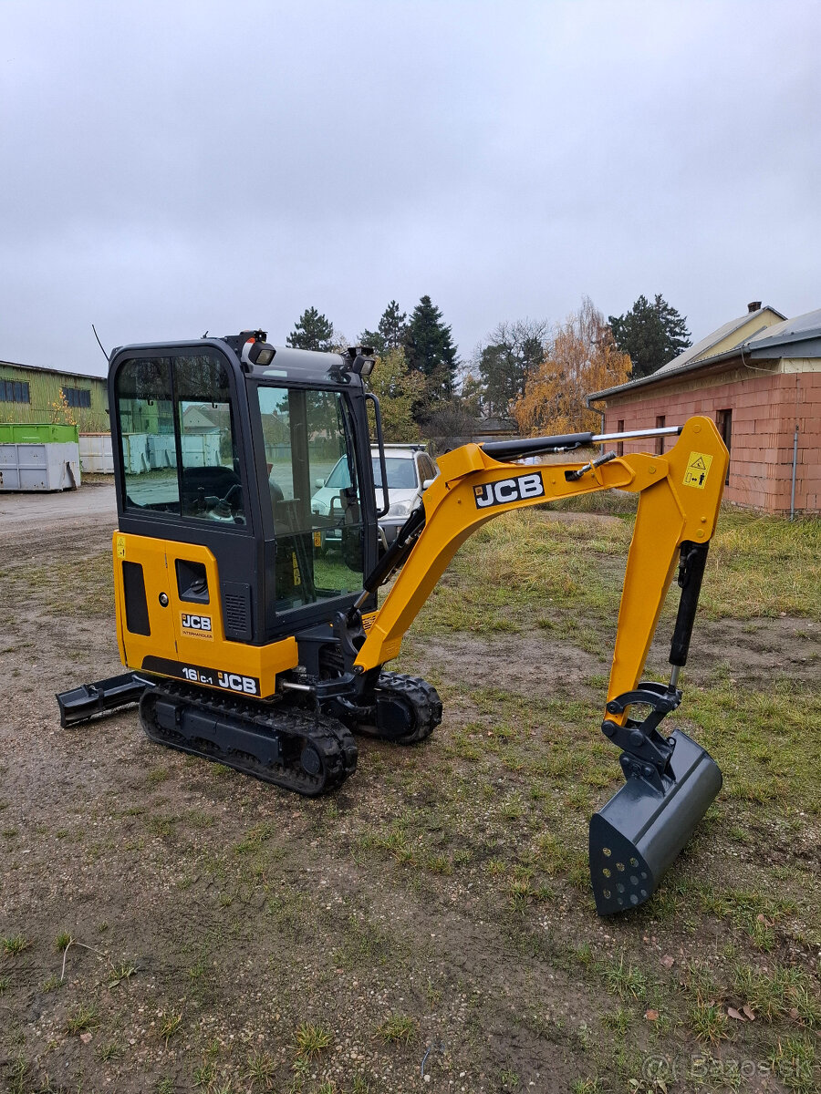 JCB 16 C-1, 2019 super stav a výbava - 2