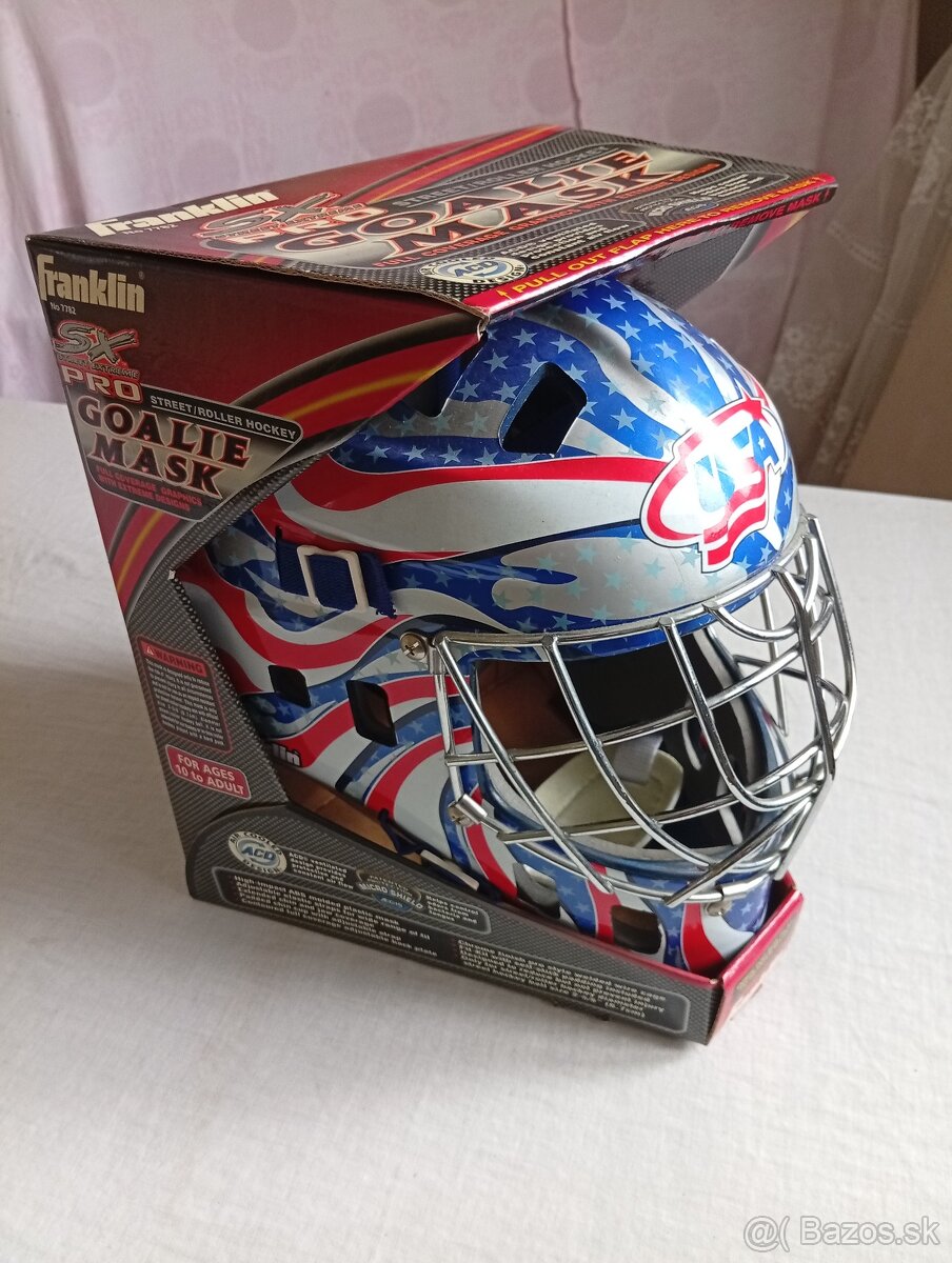 Brankárska maska Franklin PRO – street/inline hokej (NOVÁ) - 2