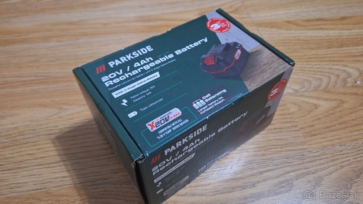 Batéria Parkside 4Ah - 2