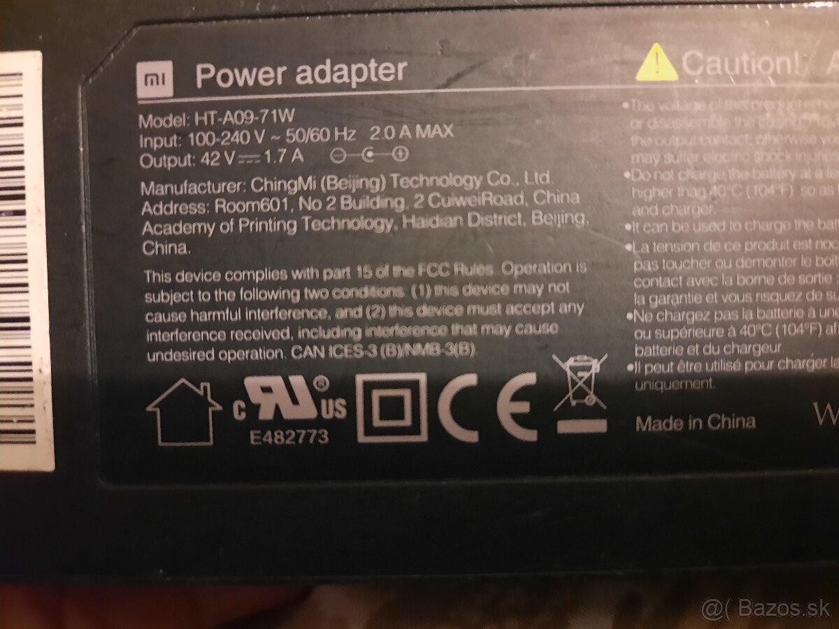 Nabijacka xiaomi - 2