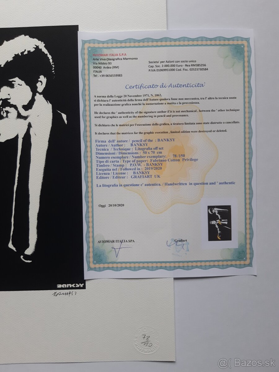 BANKSY - PULP FICTION - - 2