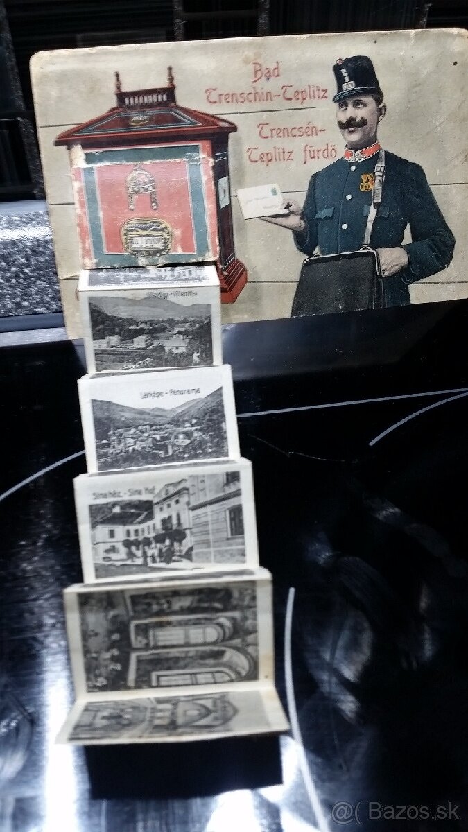 pohľadnica Trenčianske Teplice 1910 - 2