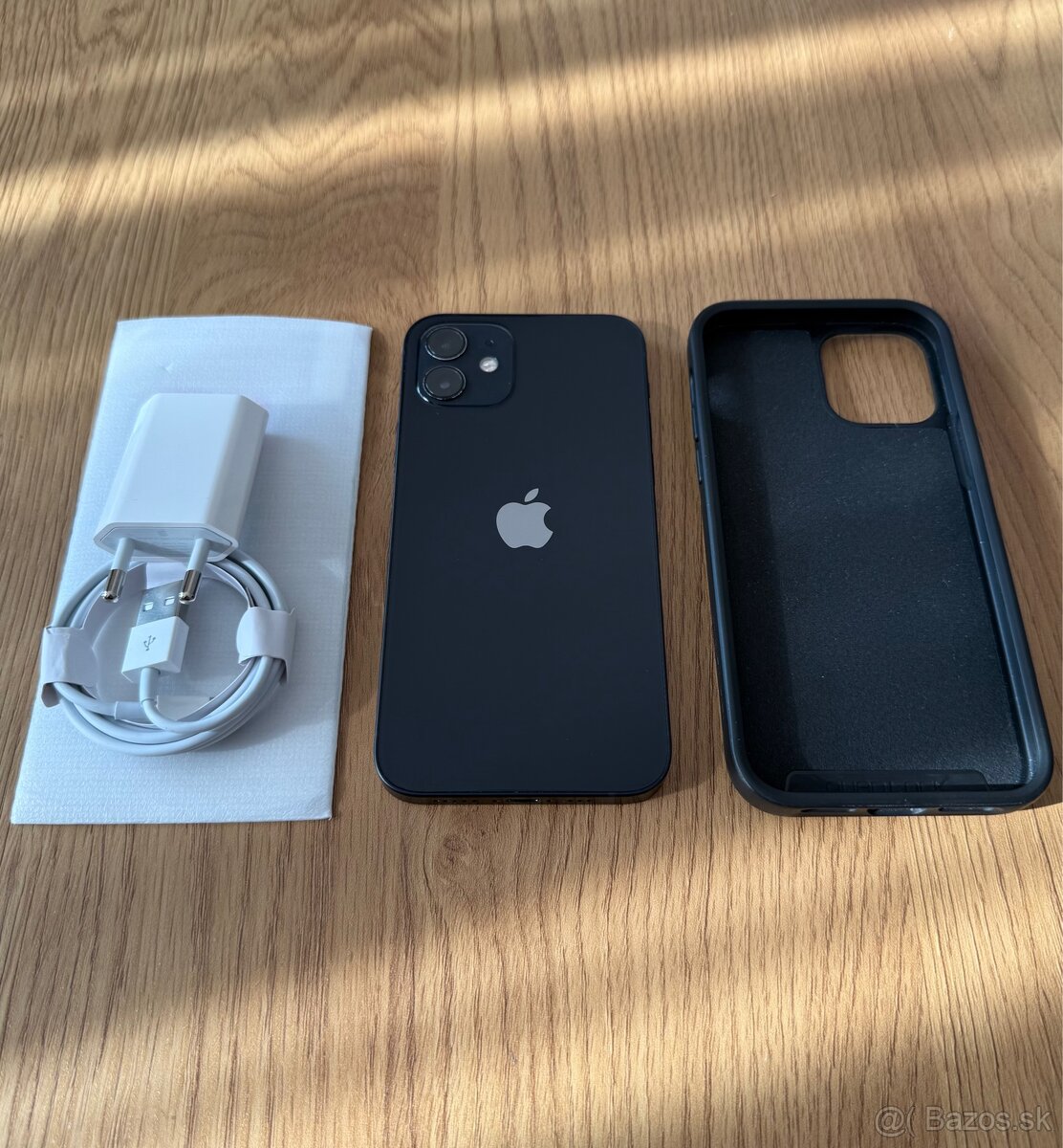 iPhone 12 64 gb Black v záruke + príslušenstvo - 2