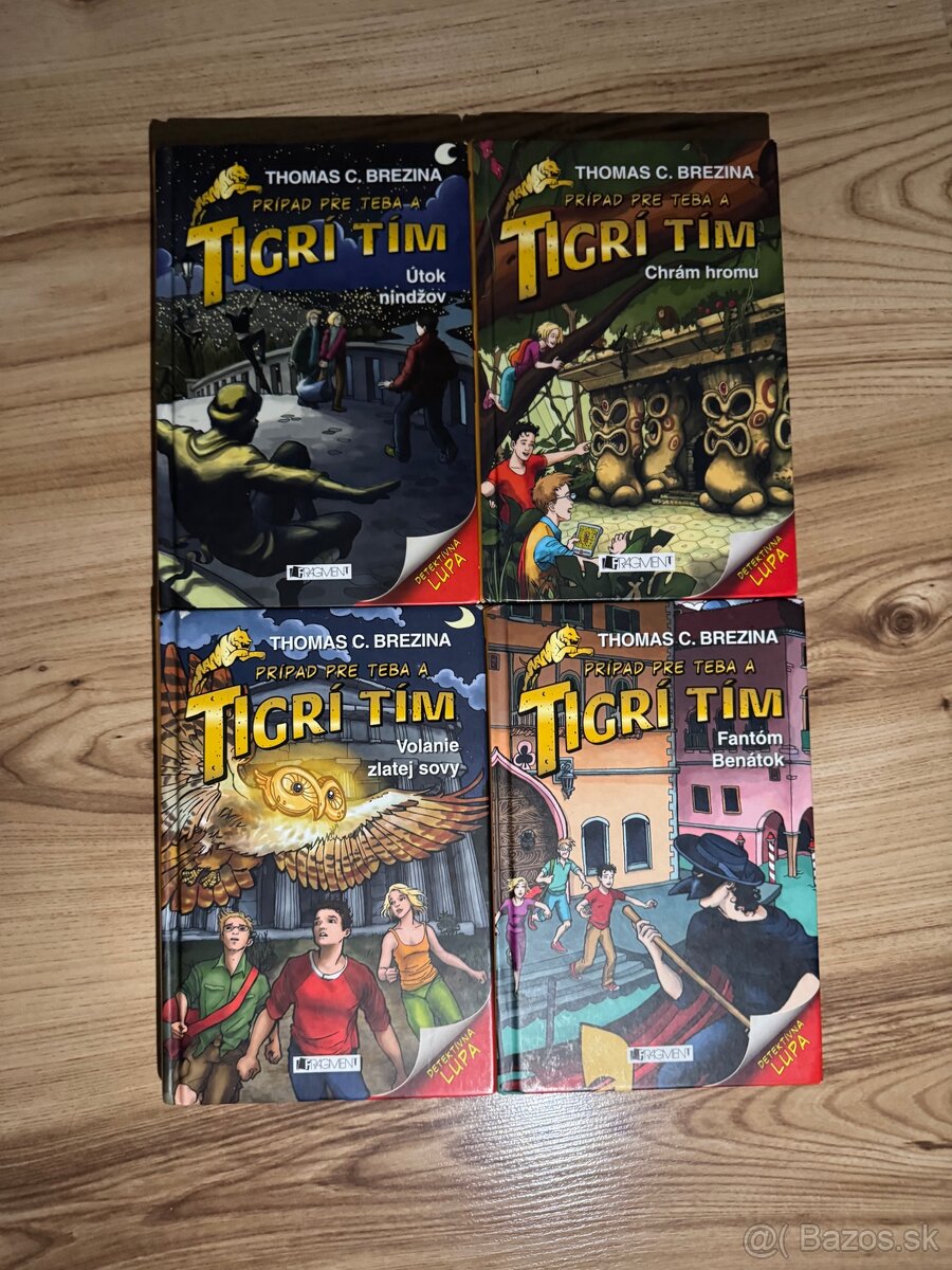 Knihy zo série Tigrí Tím - 2