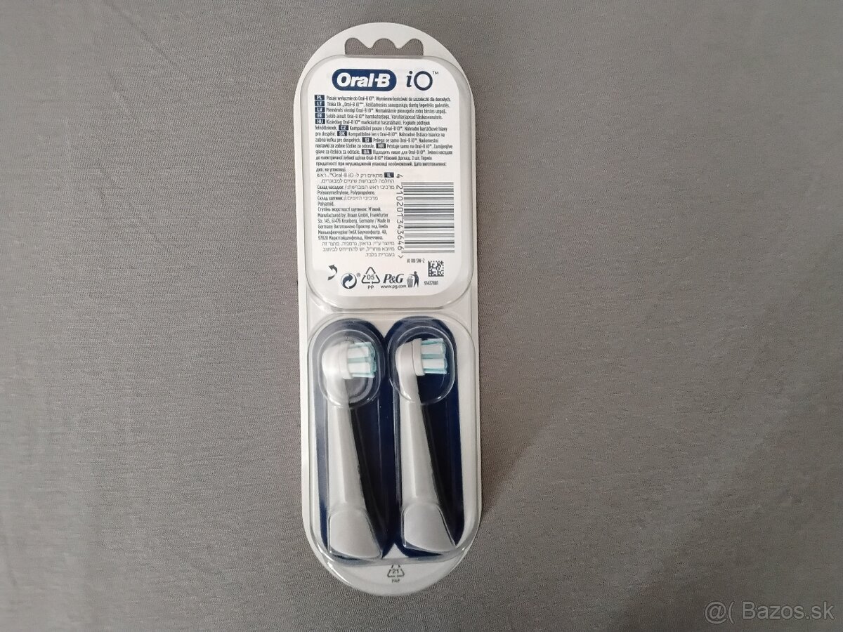 Náhradná kefka Oral- B io 2ks -Dlhé Diely - 2