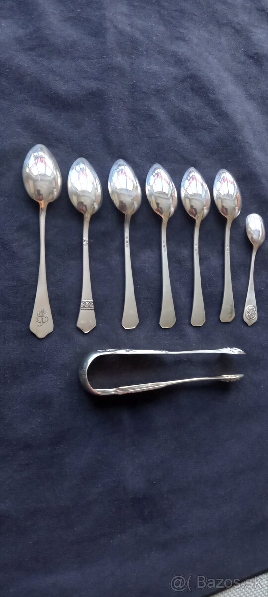 Strieborné lyžičky - 2