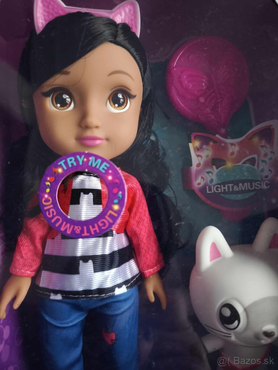 Bábika Gabbyś s mačiatkom - 2