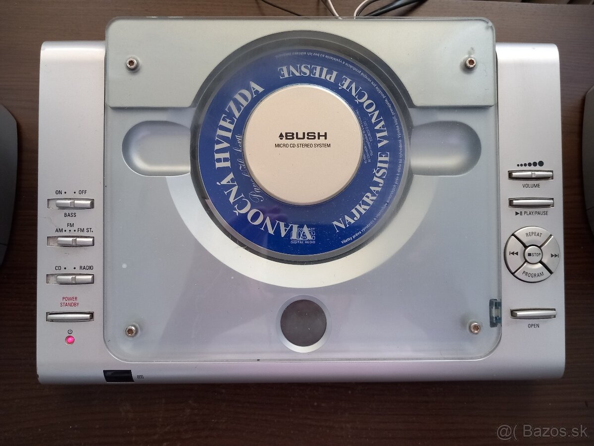 Predám rádio+cd prehrávač značky BUSH - 2