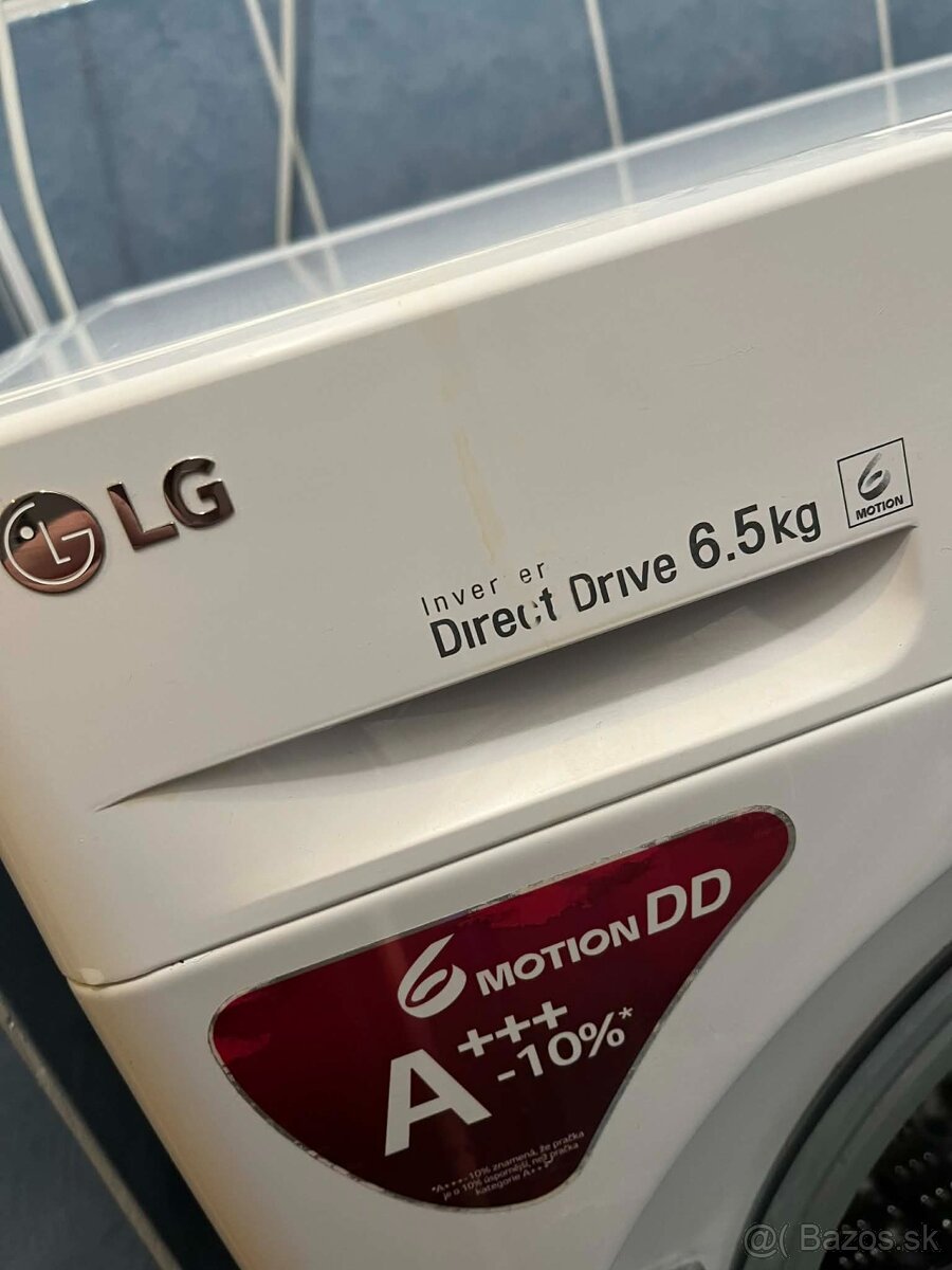 Predám: Slim práčka LG F60J5WN4W (Inverter Motor, 6,5kg) - 2
