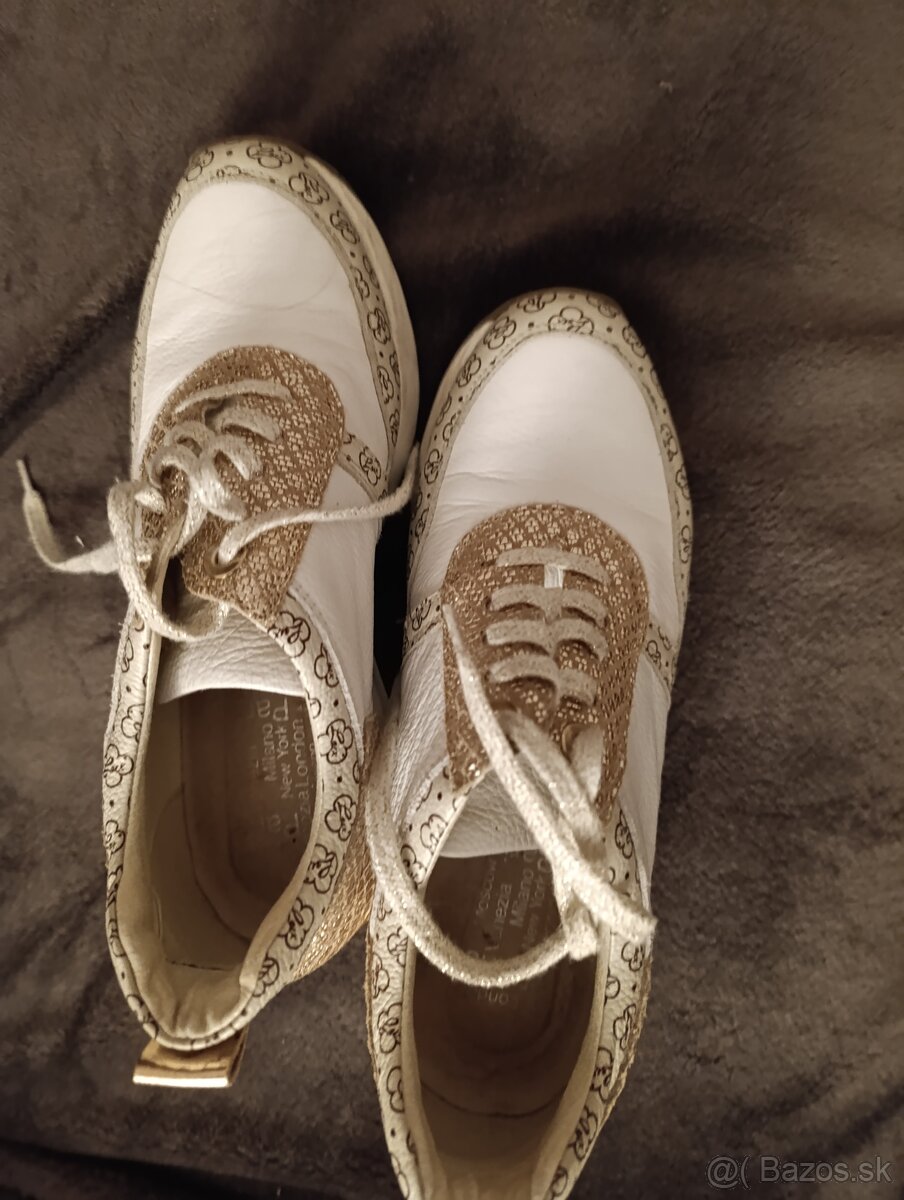 Damske kožené tenisky, velk. 38 - 2