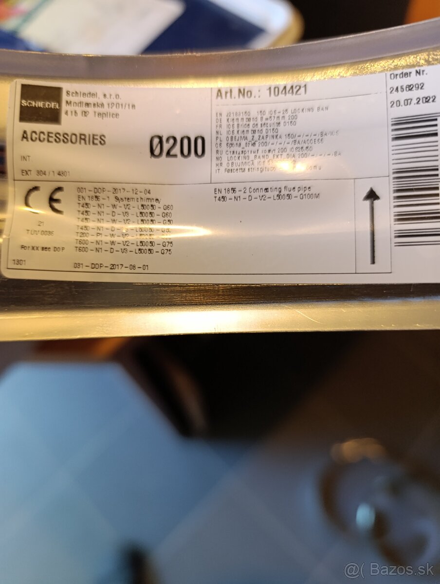 Predám komínový spony Shiedel - 2