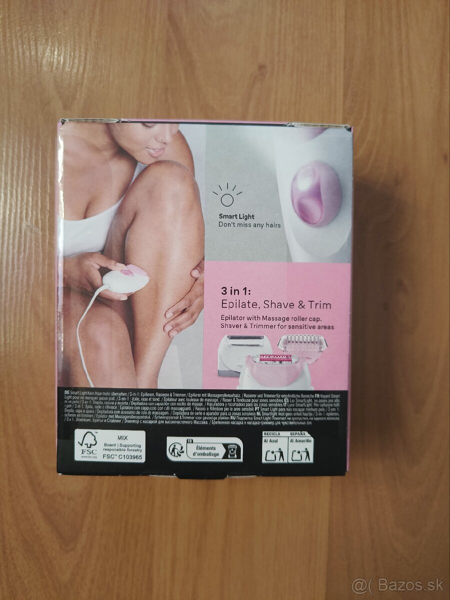 nový/nerozbalený Braun Silk Epil 3 shaver & trimmer - 2