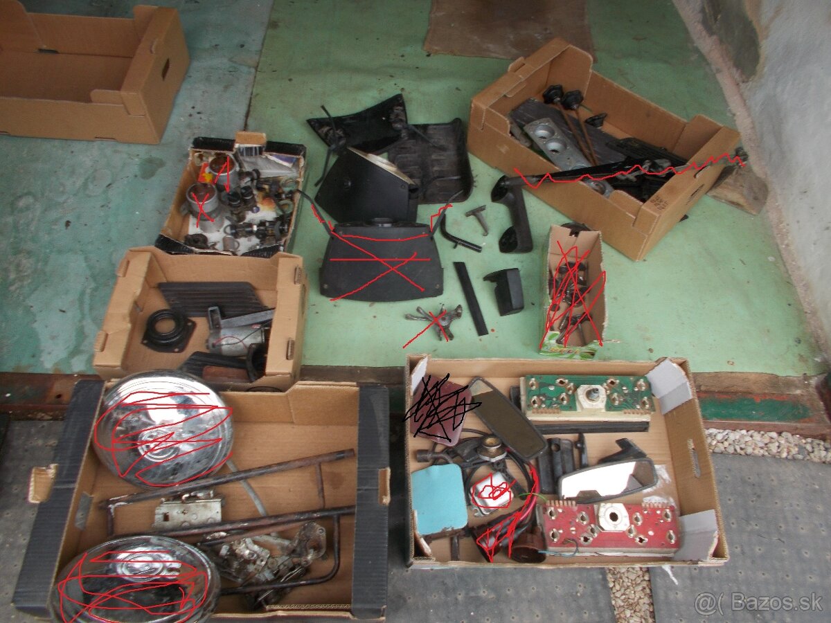 Predam pre skoda 100 Diely okno mriezky vypinace spod tachom - 2