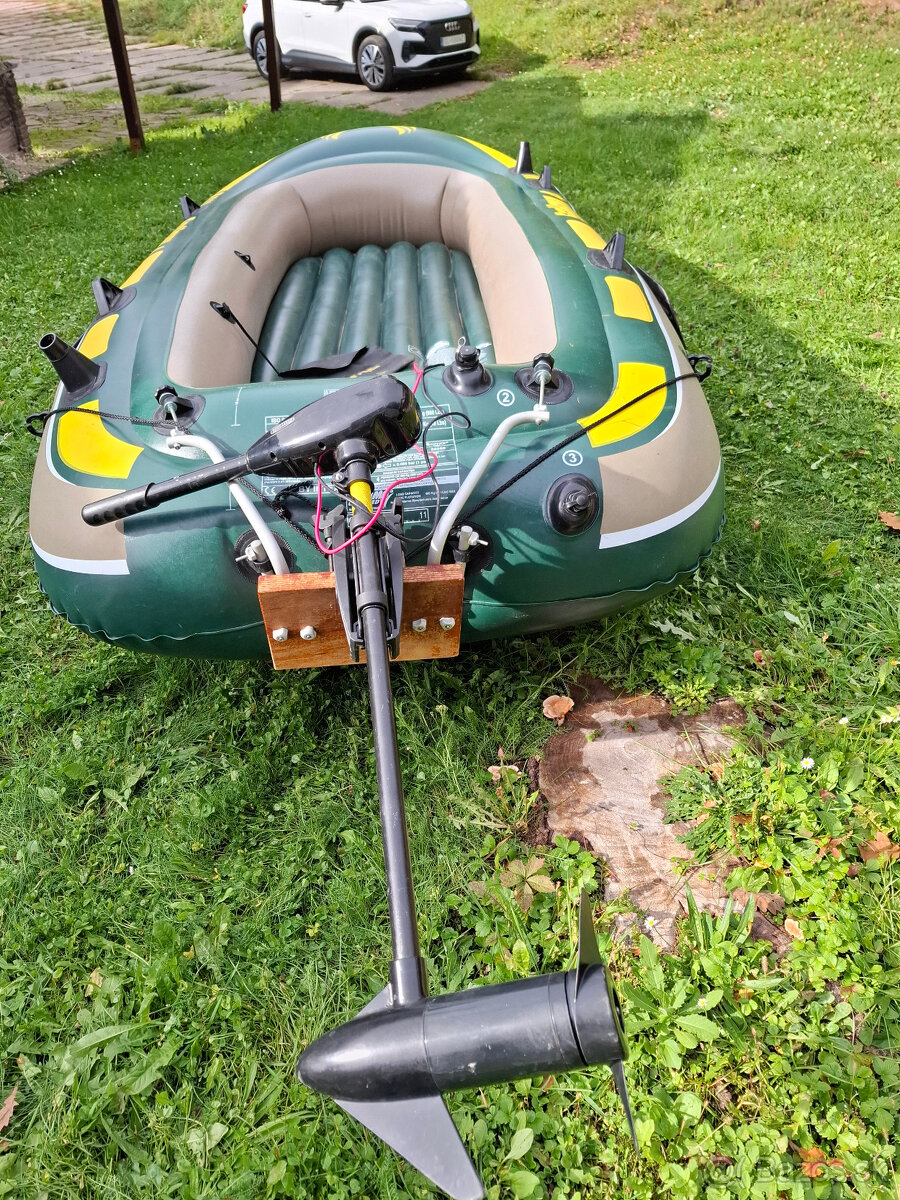 Nafukovací čln + elektromotor - 2