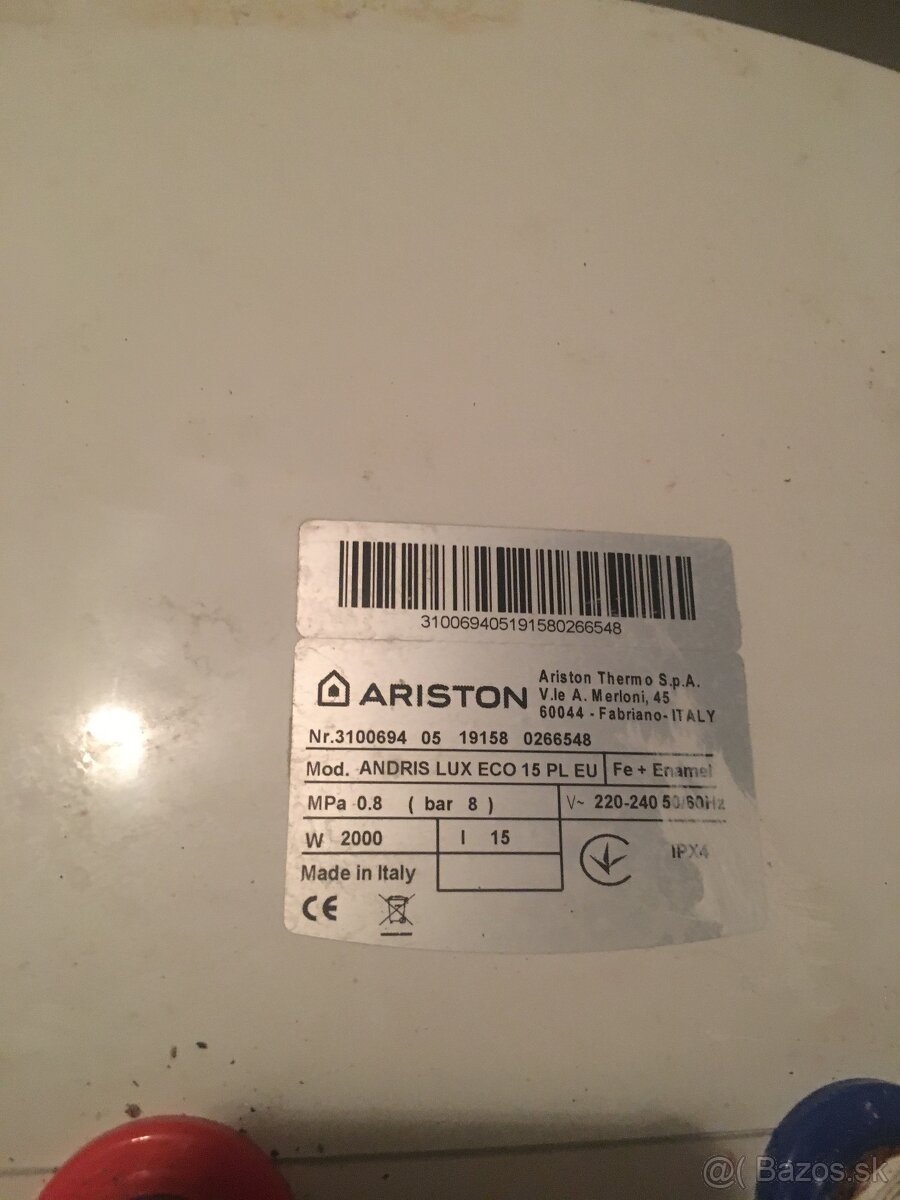 Predám bojler ariston 3100694 - 2