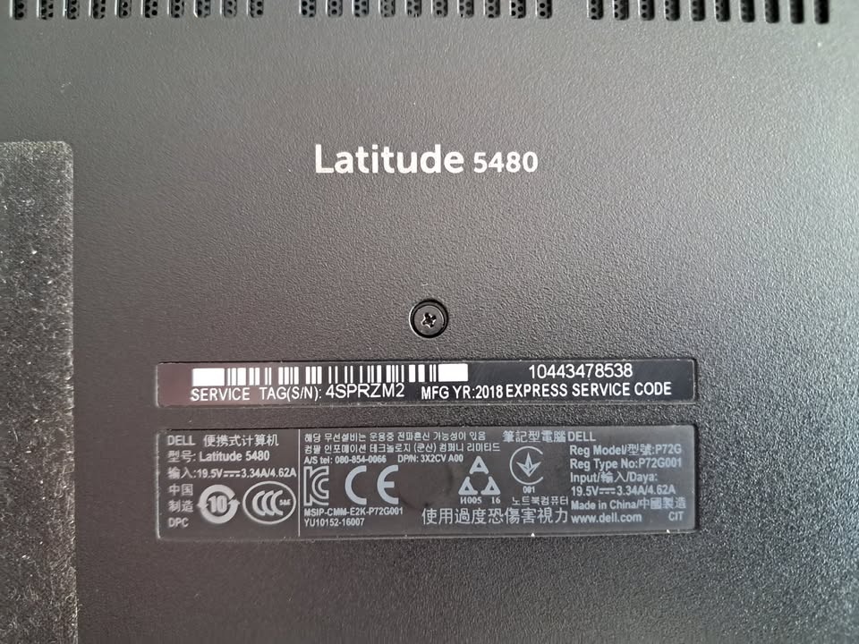 Notebook Dell Latitude 5480 - 2