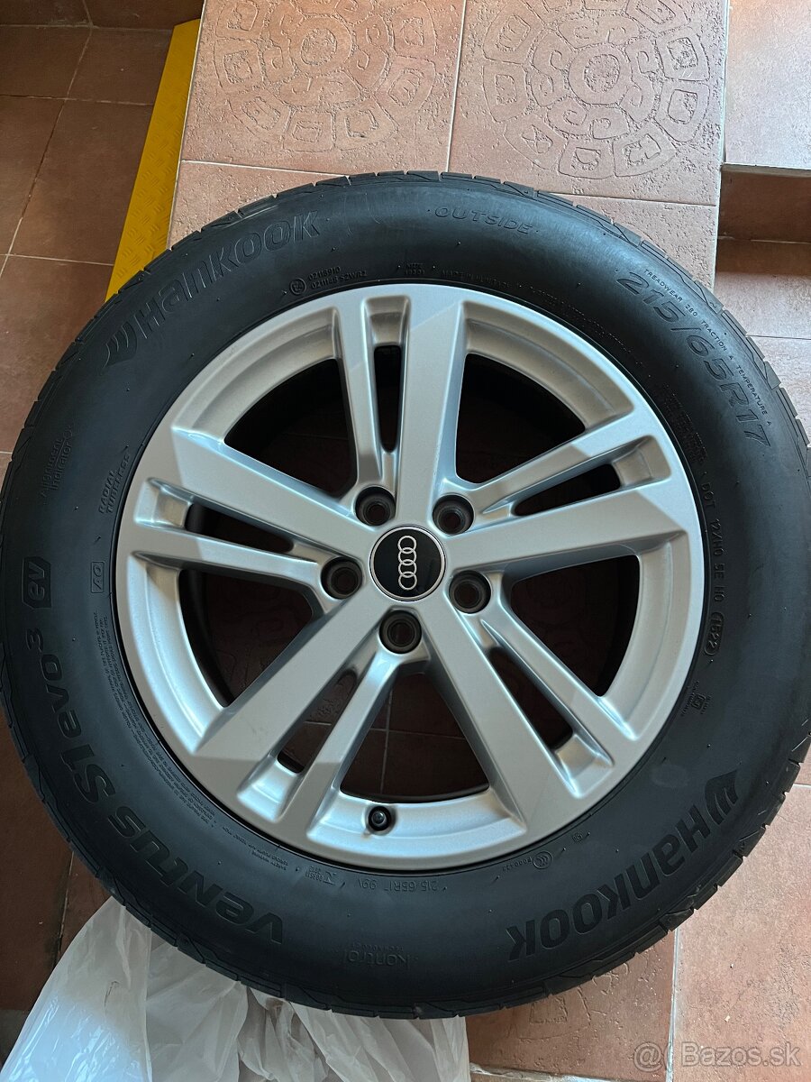 Original Audi alu disky r17 - 2