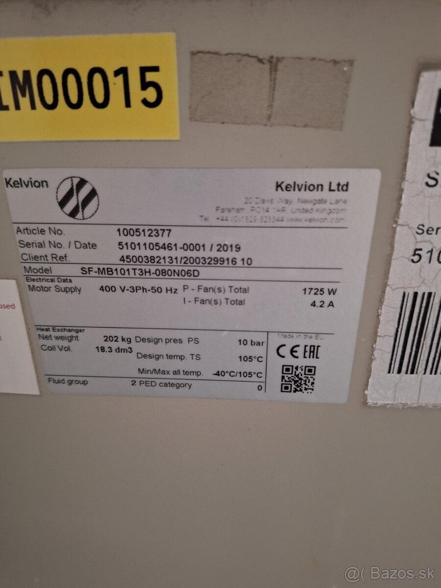 Chladic Kelvion SF-MB101T3H-080N06D - 2