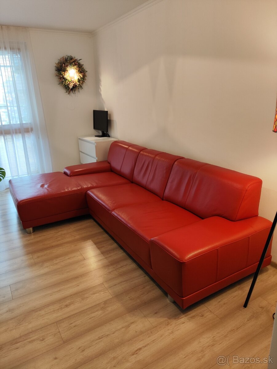 Predám koženu sedaciu supravu - 2