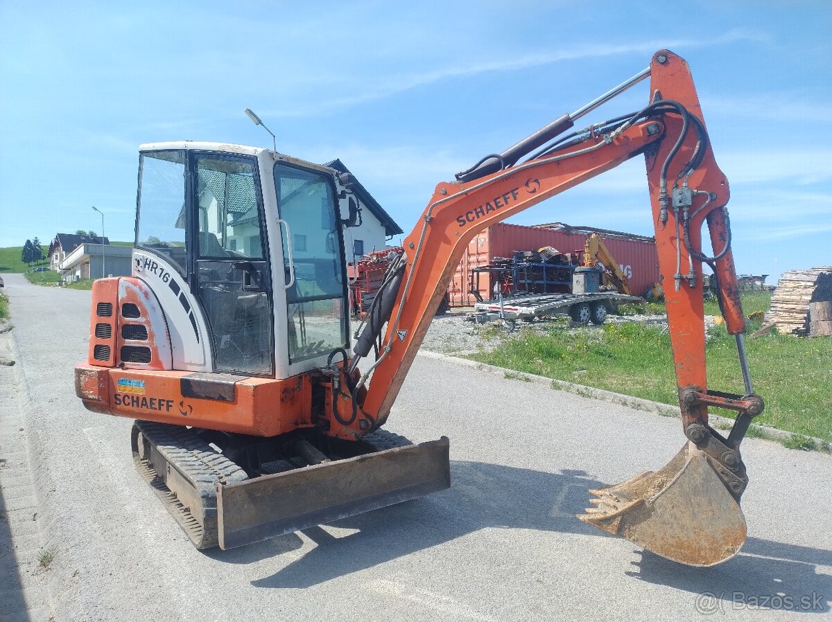 Schaeff terex 3,5 tony - 2