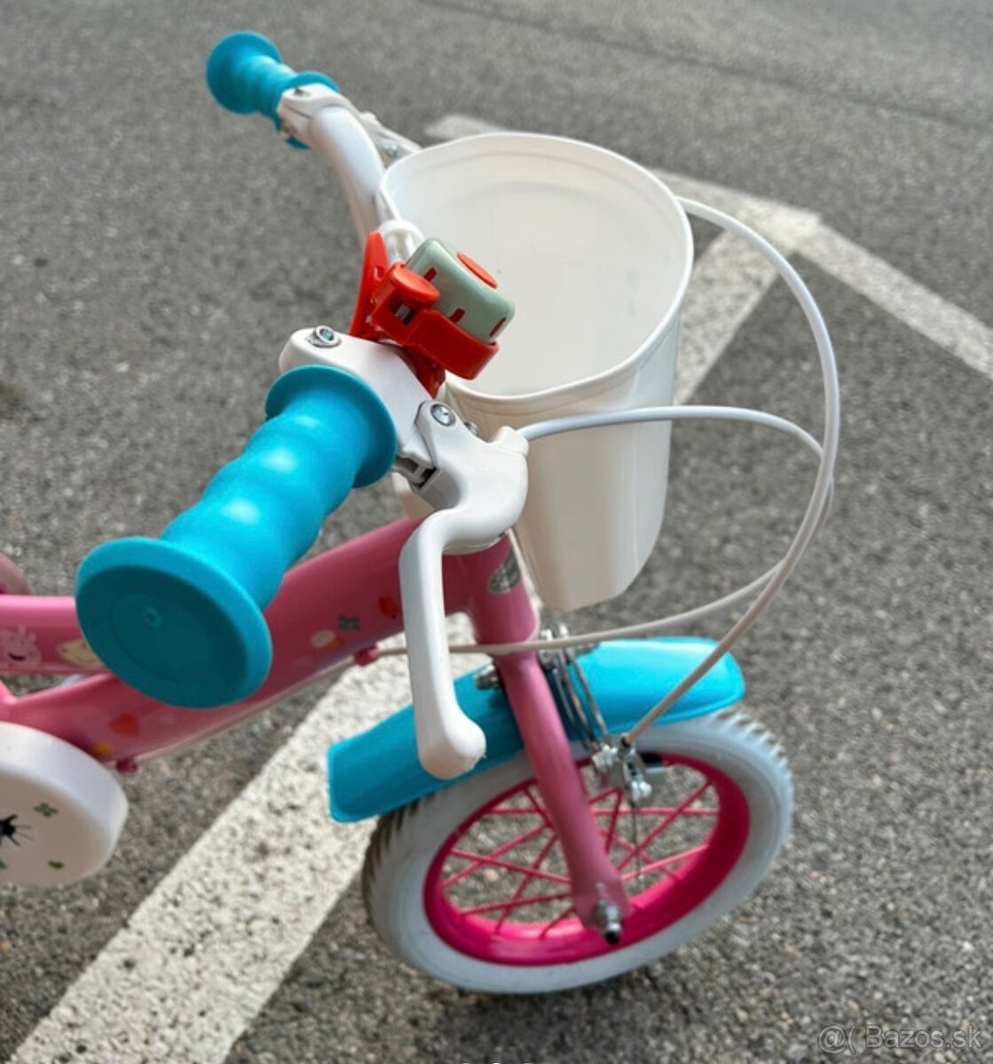 Detský Bicykel Peppa Pig,veľkost 12 - 2