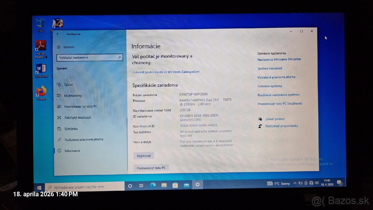Notebook Asus - 2