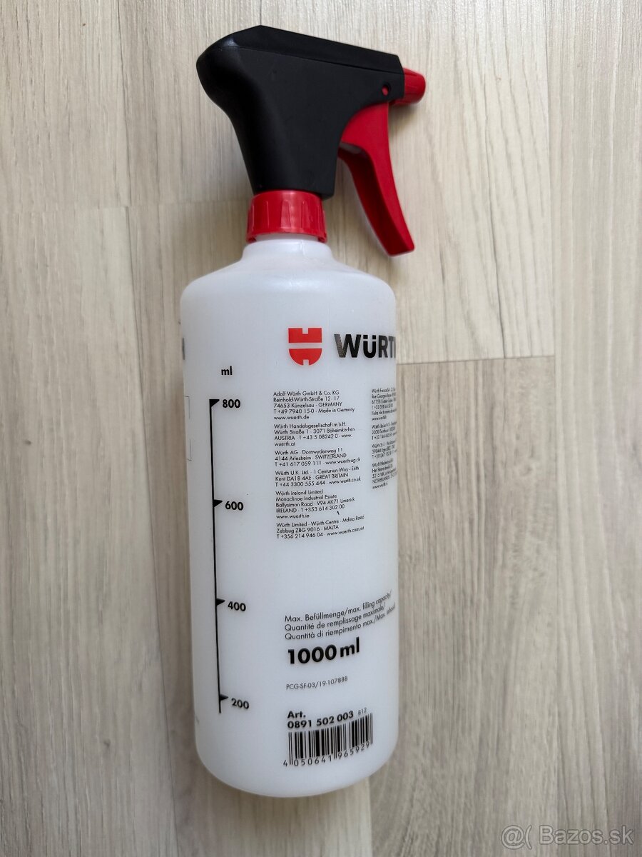 Profi postrekovac rozprasovac Würth 1000ml - 2