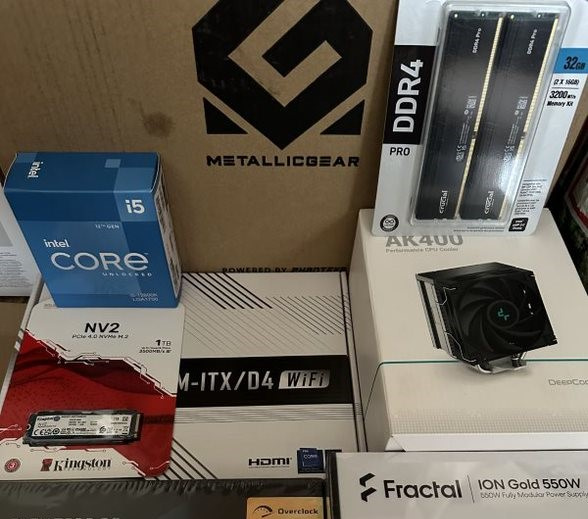 Nový PC Intel i5 12600K 32G 1TB SSD ARC B580 12G BT/WIFI WIN - 2