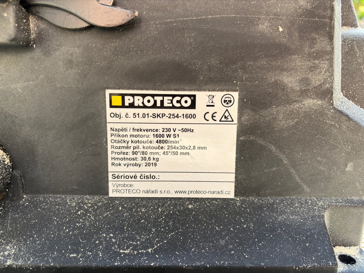 Stolova kotucova pila PROTECO - 2