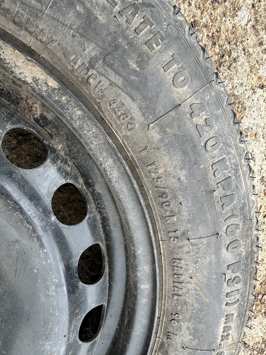 BMW r15 5x120 rezervné koleso rezerva dojazdove koleso - 2