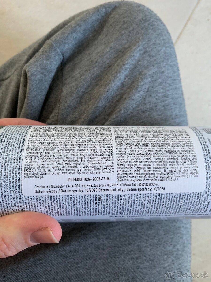 Sada - Autolak VW LB7W, lesklý lak, štetce - 2