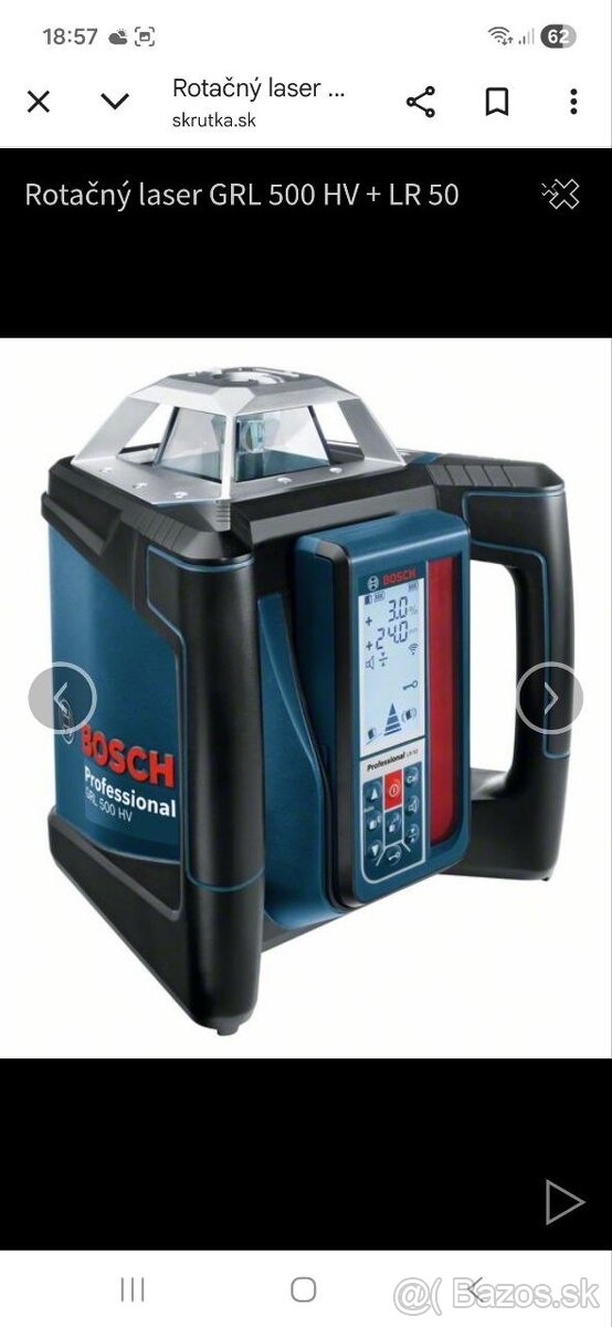 Na predaj rotačný laser - 2