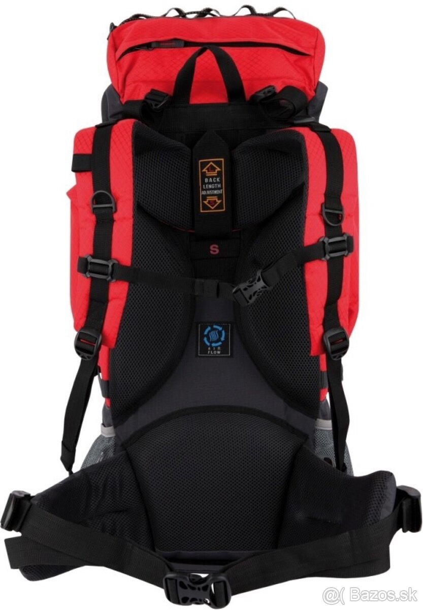 Turistický batoh Loap Saulo 65L red/grey - 2